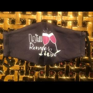 Will Remove for Wine Face Mask
